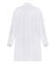 oversized linen shirt - white, One Size