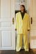oversized tencel blazer - yellow, One Size