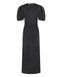 сукня з віскози з рукавами-ліхтариками - чорна FW210-2 фото 1
