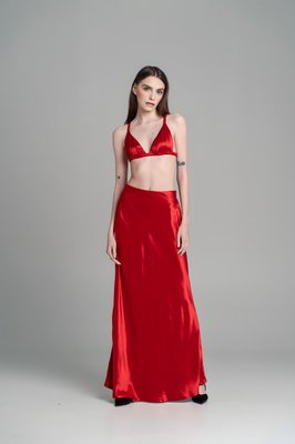 viscose "sense" skirt - red, One Size