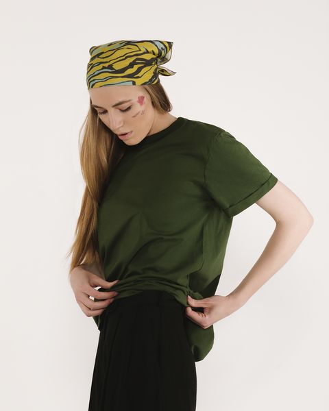 t-shirt - olive, One Size