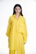 oversized linen shirt - yellow, One Size